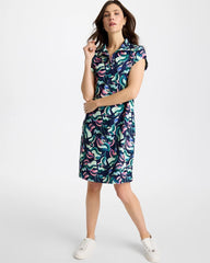 Zenergy® UPF Blooms Polo Dress Blossom - Chico's
