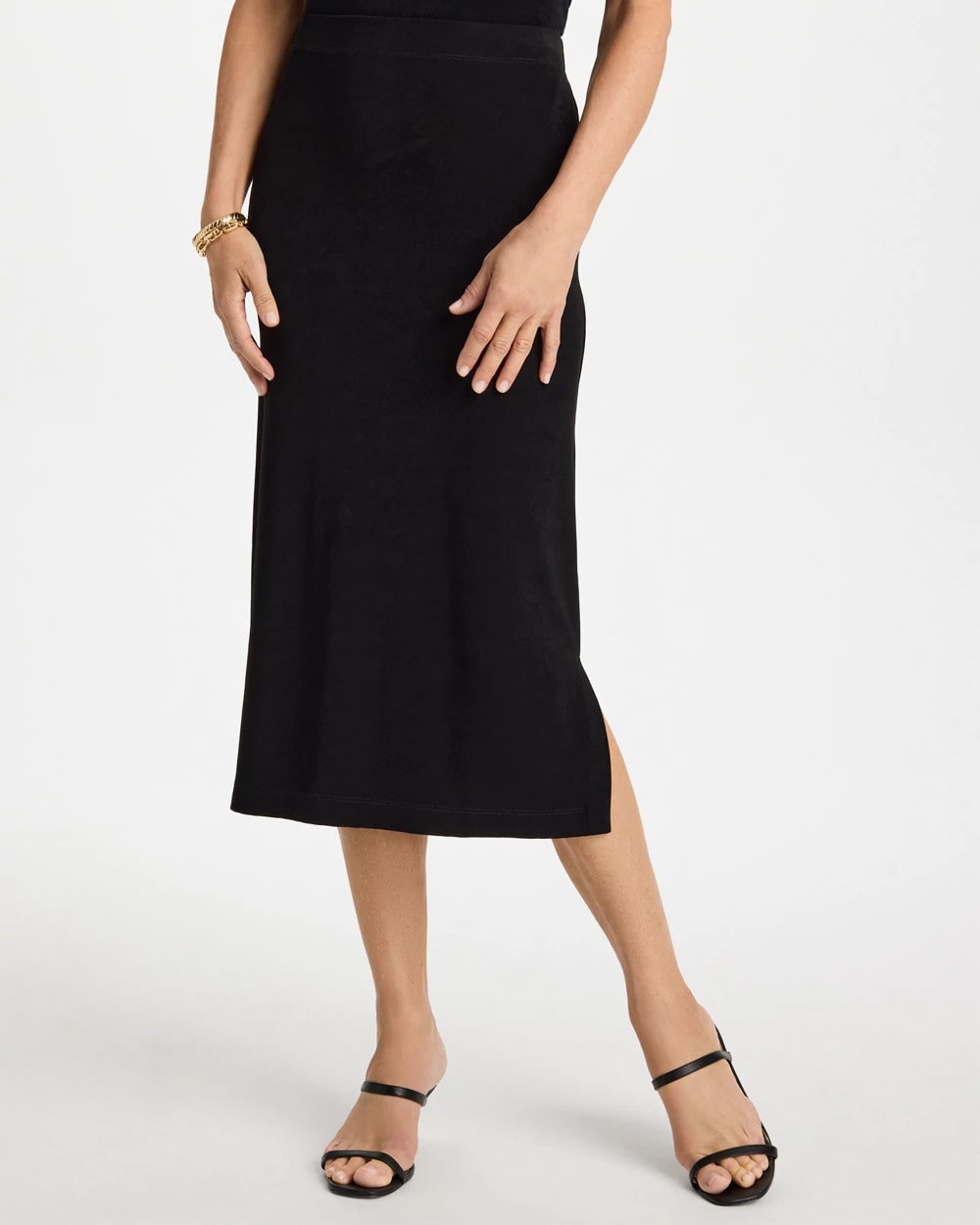 Travelers™ Midi Skirt Travelers Black - Chico's