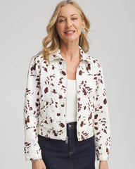 Pampas Pony Denim Jacket Ecru - Chico's