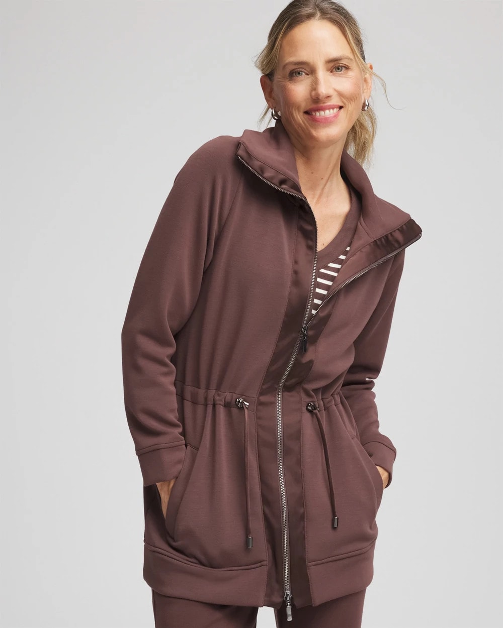 Zenergy® Cinch-Waist Jacket Espresso - Chico's