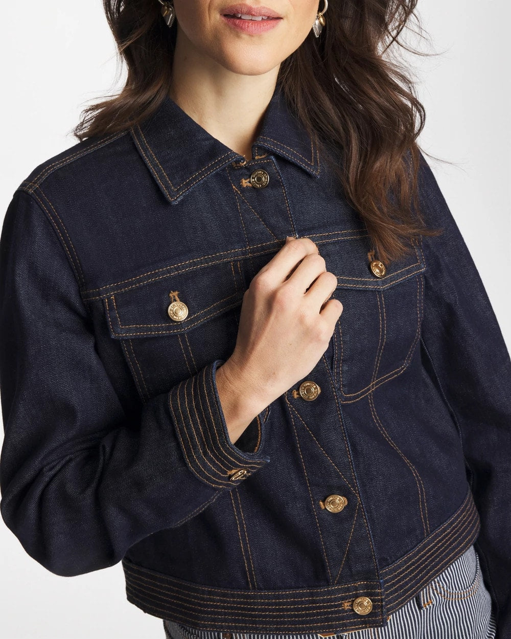 Denim Trucker Jacket Cedar Rinse - Chico's