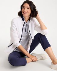 Zenergy® UPF Colorblock Jacket Alabaster - Chico's