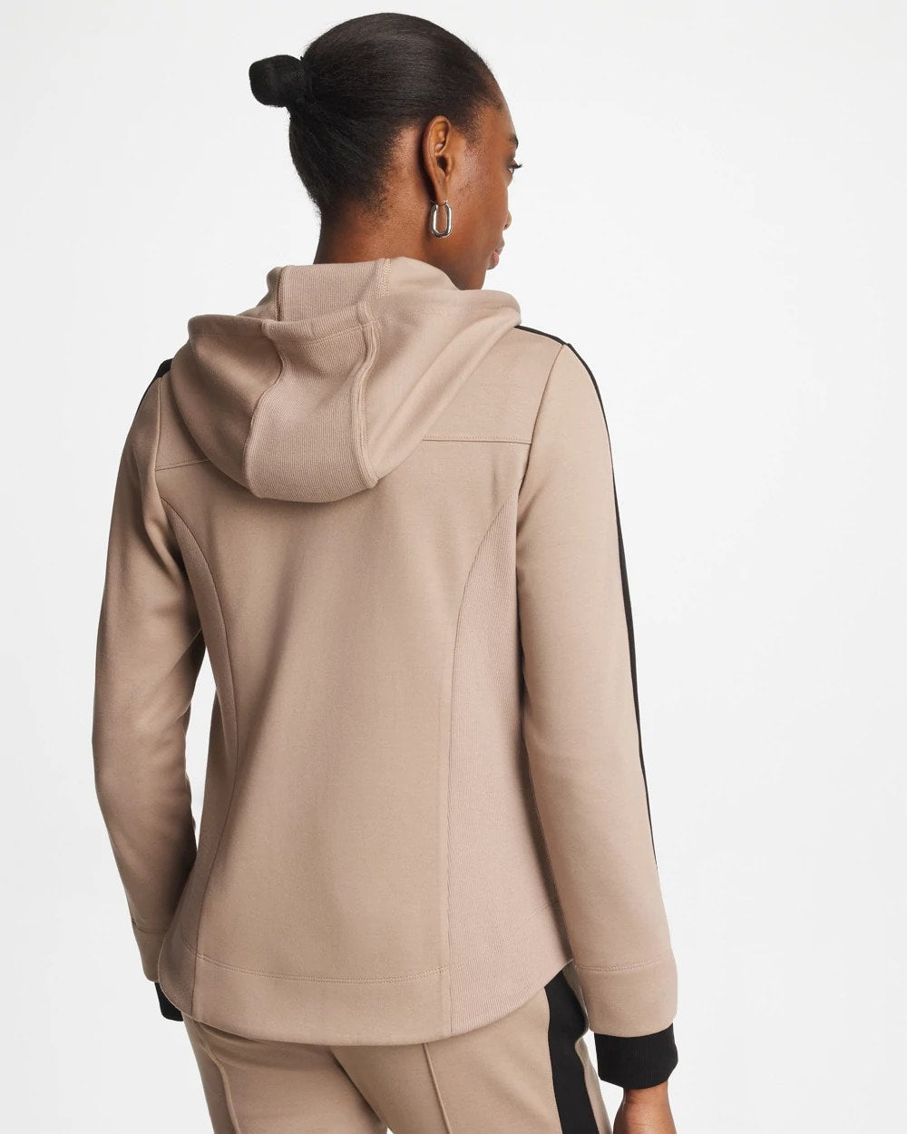 Zenergy® Double-Knit Contrast Jacket Studio Taupe - Chico's