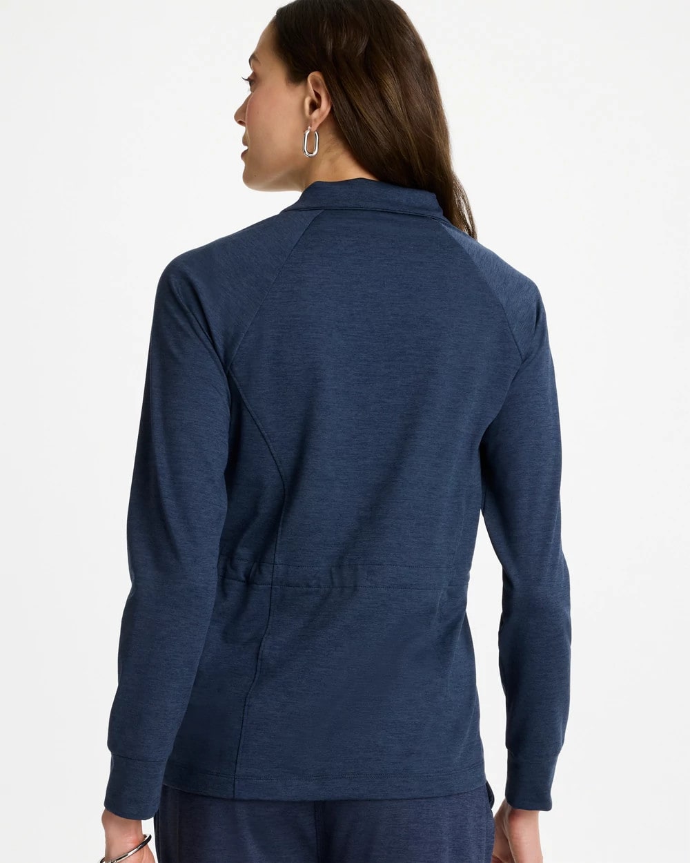 Zenergy® Cloud Mockneck Jacket Passport Blue - Chico's