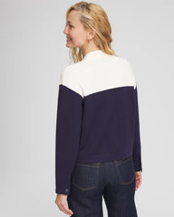 Colorblock Cardigan Jacket Passport Blue - Chico's