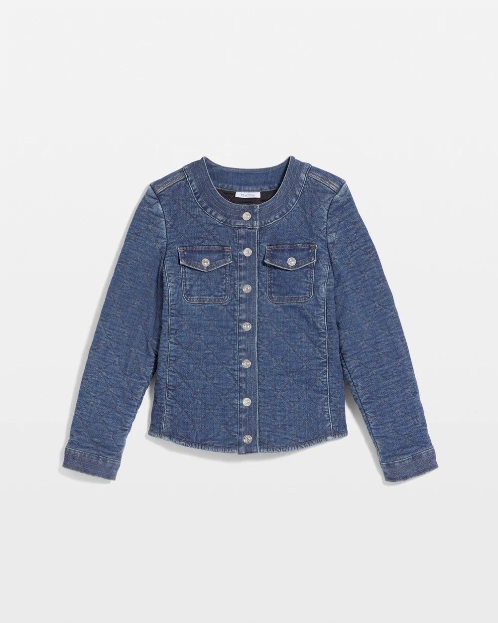 Quilted Denim Jacket Wilma Indigo - Chico's