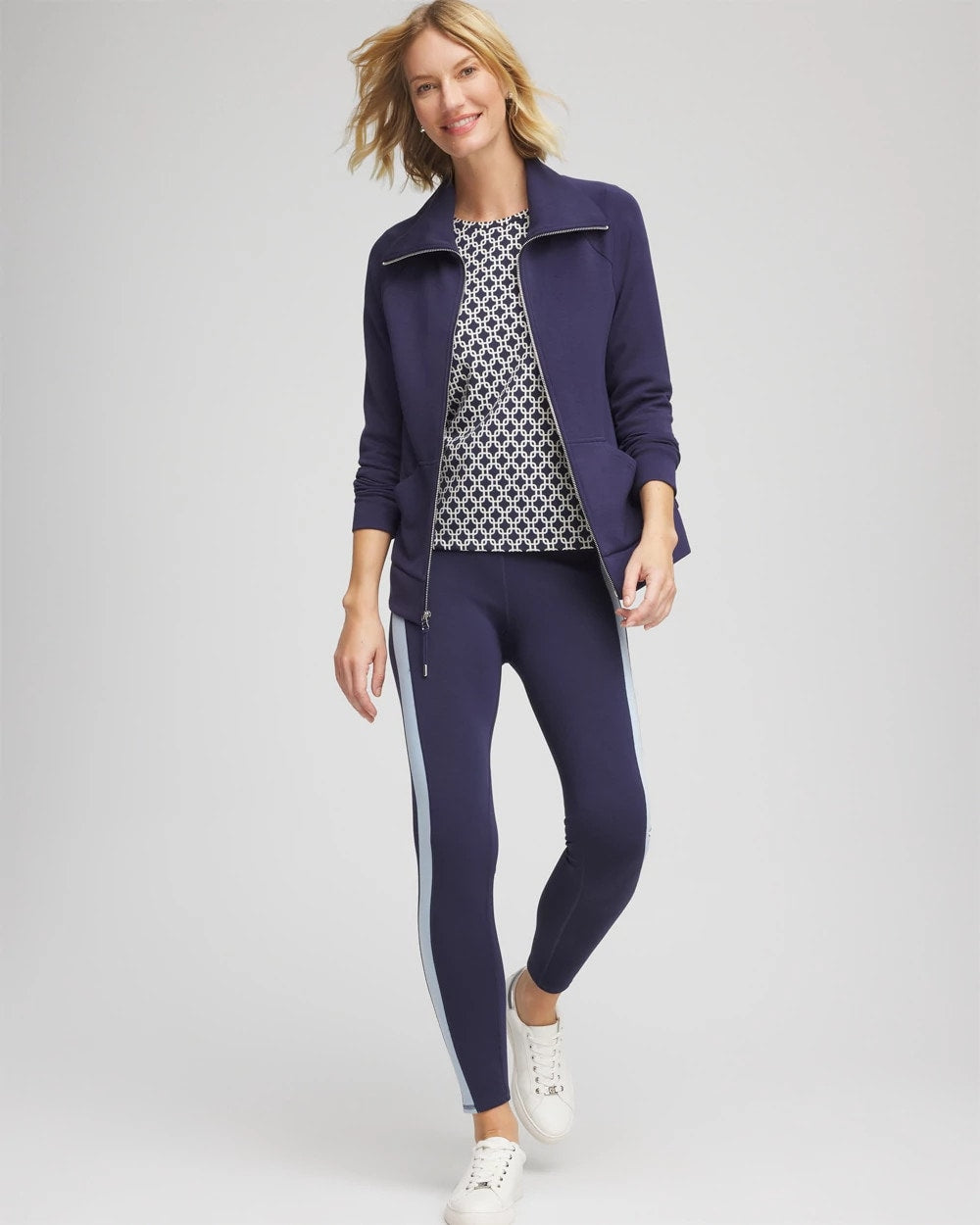 Zenergy® Soft Long Jacket Passport Blue - Chico's