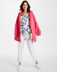 Zenergy® UPF Blooms Mock Zip Polo Blossom - Chico's