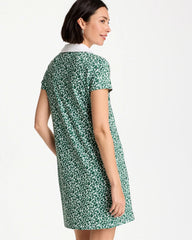 Zenergy® UPF Paint Contrast Dress Water Lily Green - Chico's