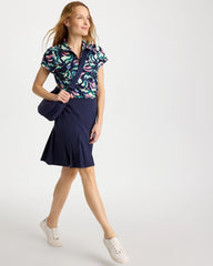 Zenergy® UPF Blooms Half Zip Polo Blossom - Chico's