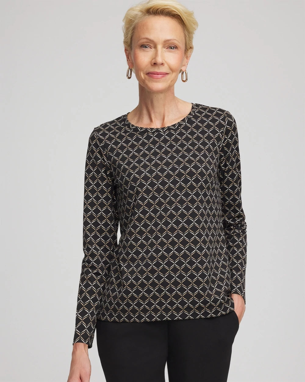 Zenergy® Weave Top Black - Chico's
