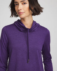 Zenergy® Cloud Cowlneck Top Purple Elixir - Chico's