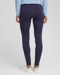 Zenergy® Soft Topaz Contrast Leggings Passport Blue - Chico's