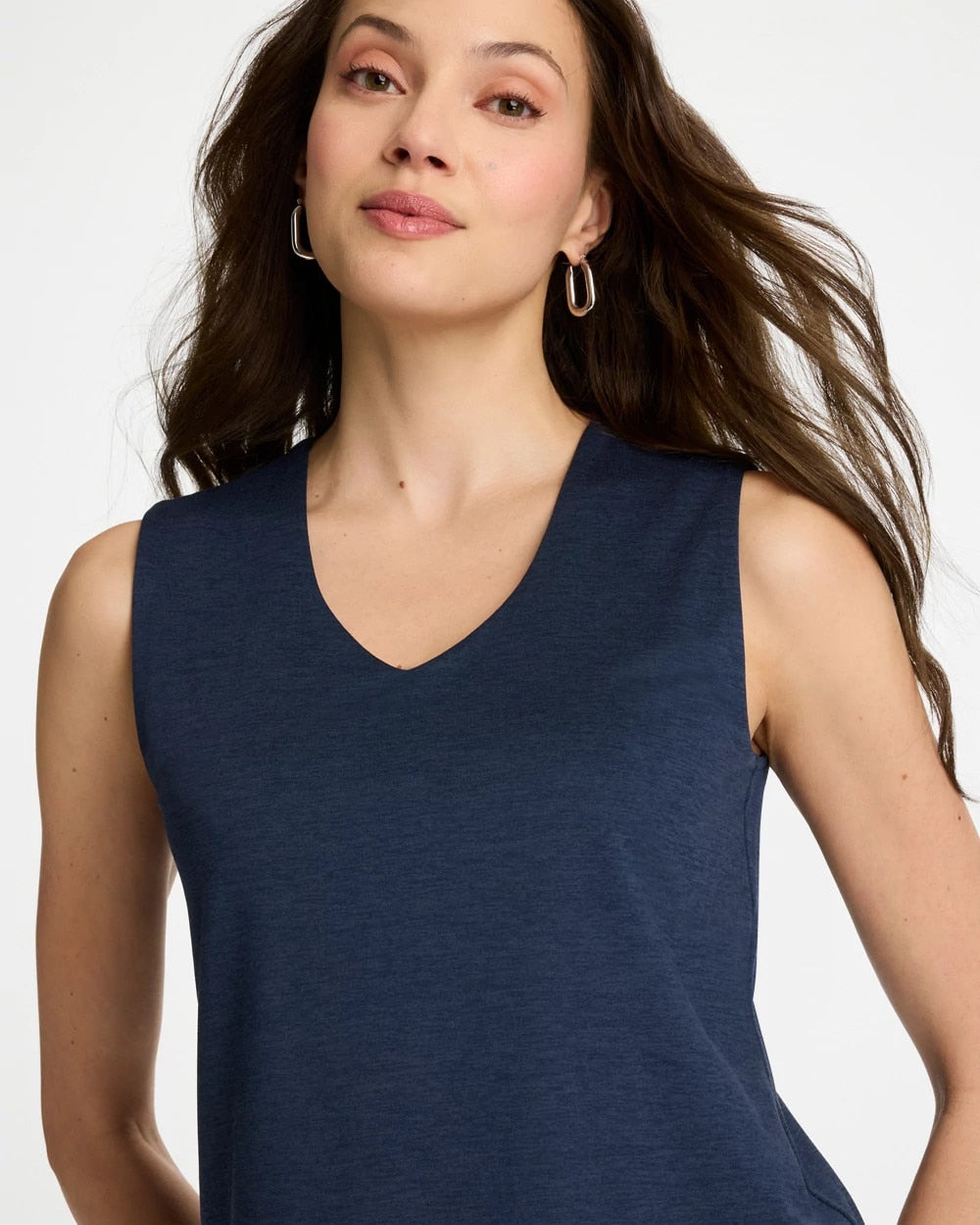 Zenergy® Cloud V-Neck Tank Passport Blue - Chico's