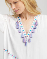 Chico's Beach Swimsuit Cover-Up Dress Alabaster - Chico's