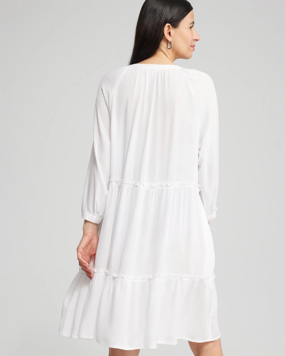 Button Front Swim Coverup Alabaster - Chico's