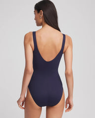 Miraclesuit® Rock Solid Avra One Piece Navy - Chico's
