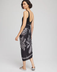 Magicsuit® Hearts of Palm Pareo Black/Multi - Chico's