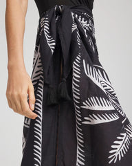 Magicsuit® Hearts of Palm Pareo Black/Multi - Chico's