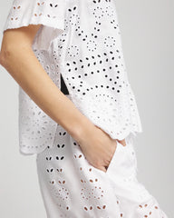 Swimsuit Cover-Up Short and Shirt Set Alabaster - Chico's