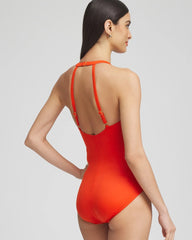 Miraclesuit® Wrapsody One Piece Swimsuit Orange - Chico's