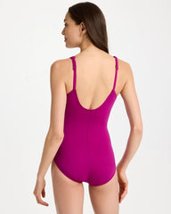 Miraclesuit® Razzle Dazzle Siren One-Piece Swimsuit Fuschia - Chico's