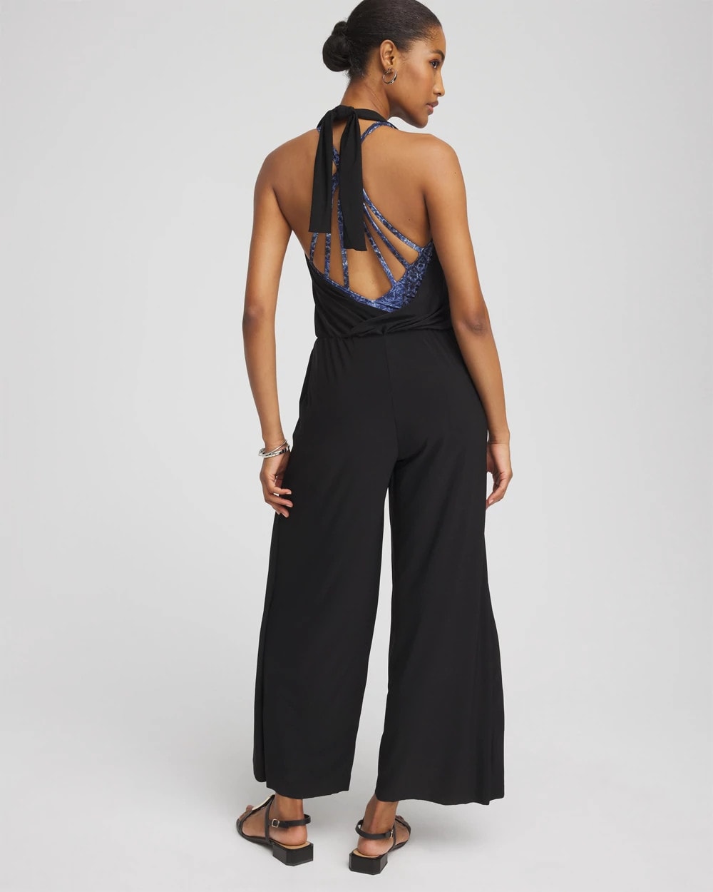 Magicsuit Surplice Neck Jumpsuit Black - Chico's