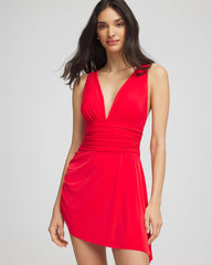 Magicsuit® Solid Celine Swim Dress Bright Red - Chico's
