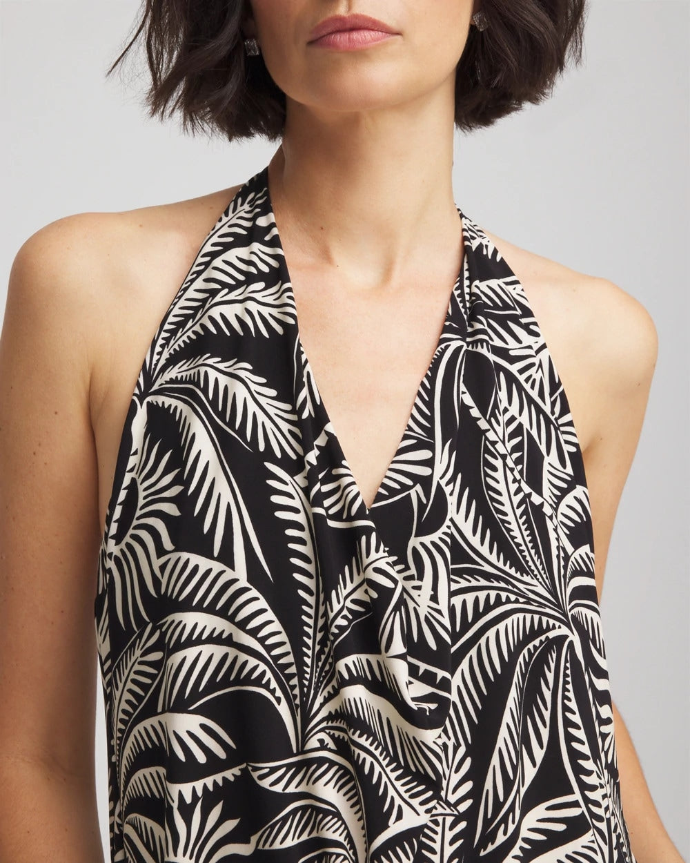 Miraclesuit® Hearts of Palm Tankini Black/Multi - Chico's