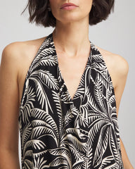 Miraclesuit® Hearts of Palm Tankini Black/Multi - Chico's