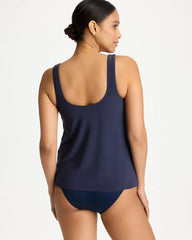 Rock Solid Atria Tankini Midnight - Chico's