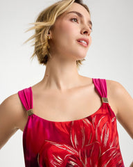 Miraclesuit® Petali Rosa Dazzle Tankini Black/Multi - Chico's