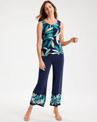 Travelers™ Palm Convertible Tank Kings Navy - Chico's