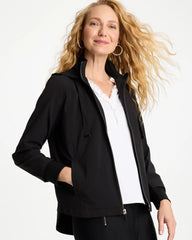 Zenergy® UPF Rib Mix Jacket Black - Chico's
