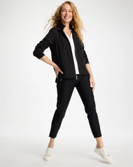 Zenergy® UPF Rib Mix Jacket Black - Chico's