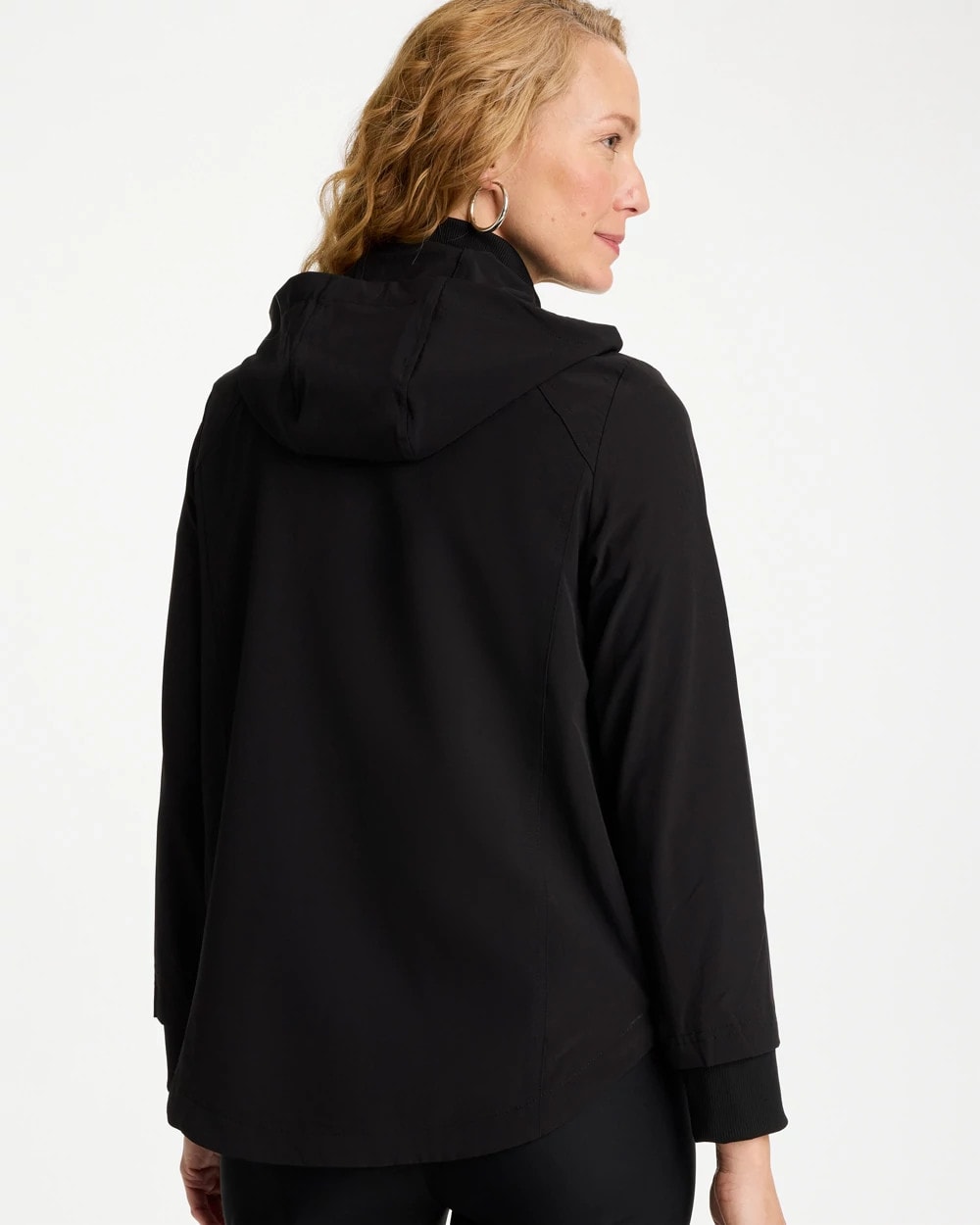 Zenergy® UPF Rib Mix Jacket Black - Chico's