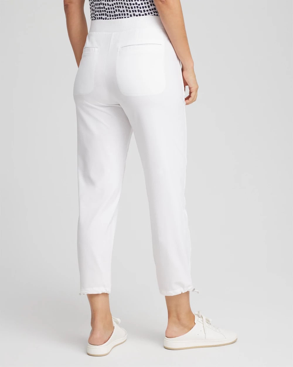 Zenergy® UPF Bungee Neema Cropped Pants Alabaster - Chico's