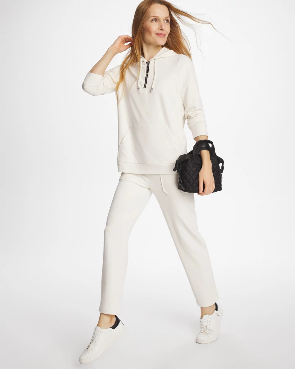 Zenergy® Soft Waffle Tapered Ankle Pants Cream - Chico's