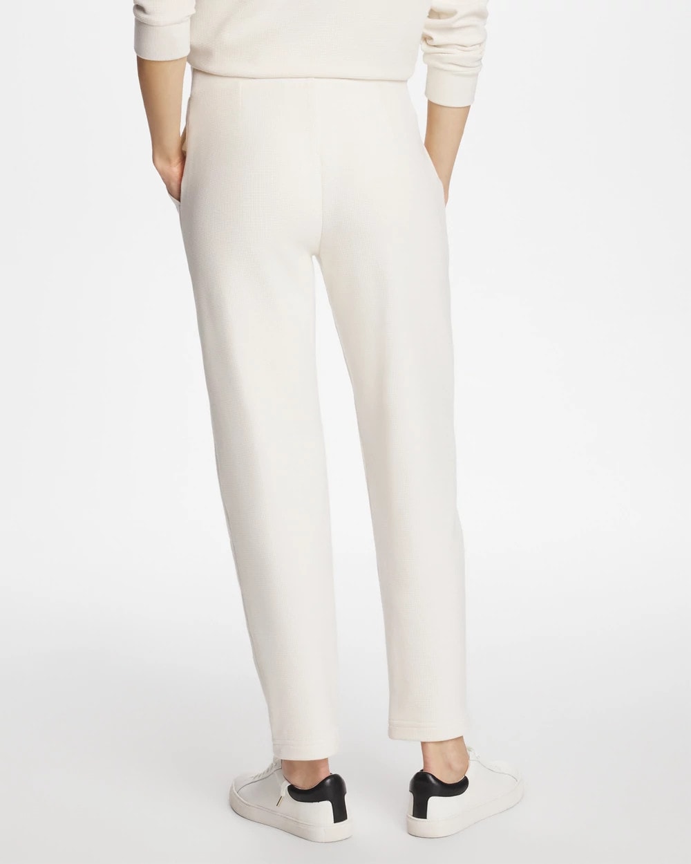 Zenergy® Soft Waffle Tapered Ankle Pants Cream - Chico's