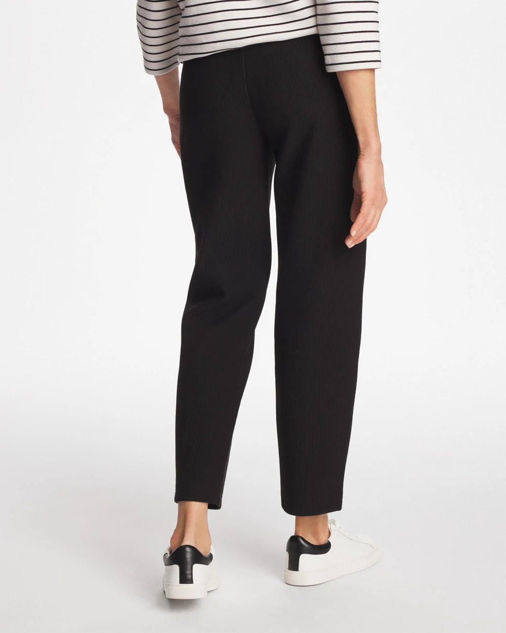 Zenergy® Ottoman Knit Ankle Pants Black - Chico's
