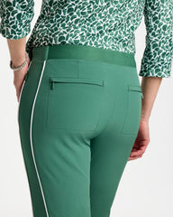 Zenergy® UPF Side Piping Ankle Pants Water Lily Green - Chico's
