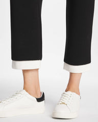 Zenergy® Soft Caviar Bead Contrast Pants Black - Chico's
