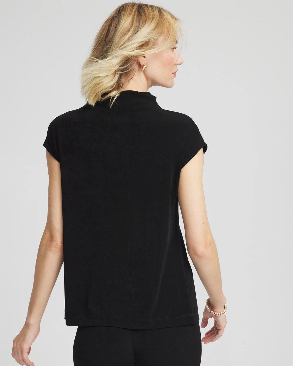 Travelers™ Mockneck Top Travelers Black - Chico's