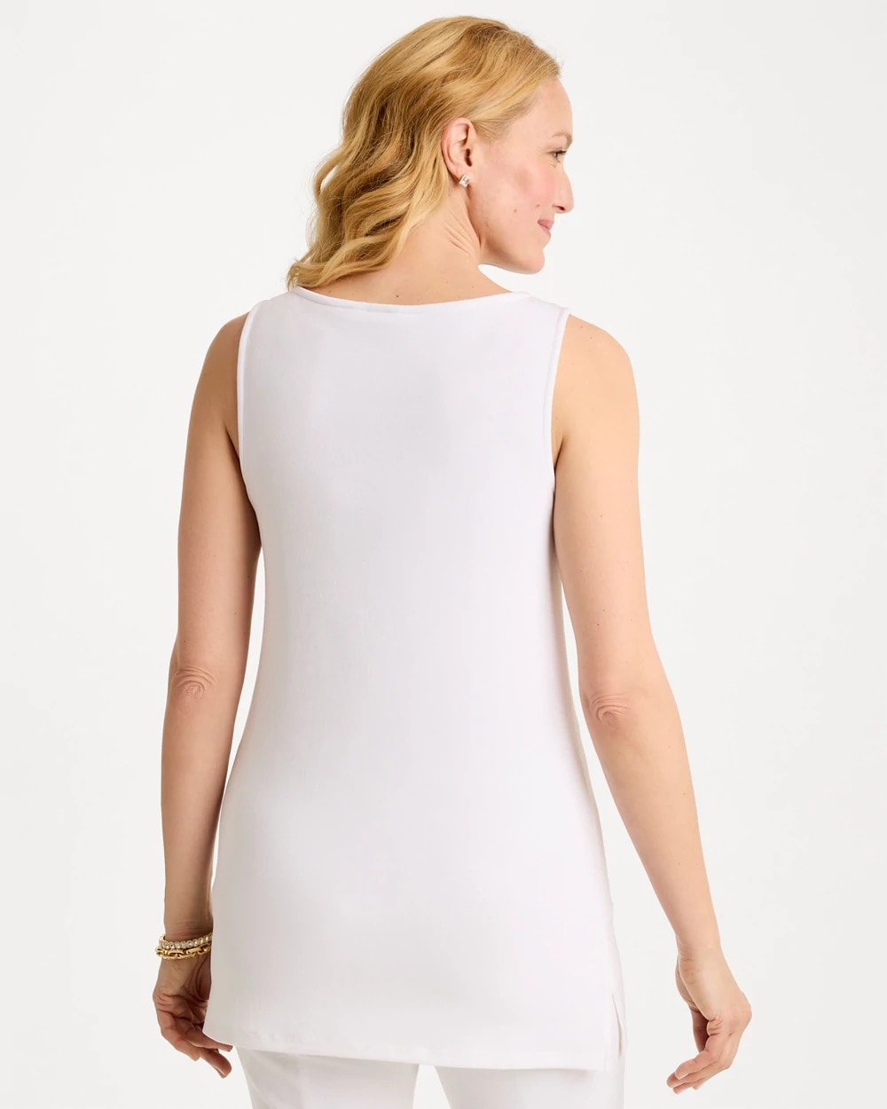 Travelers™ Lined Side-Slit Tank Travelers Winter Drift - Chico's