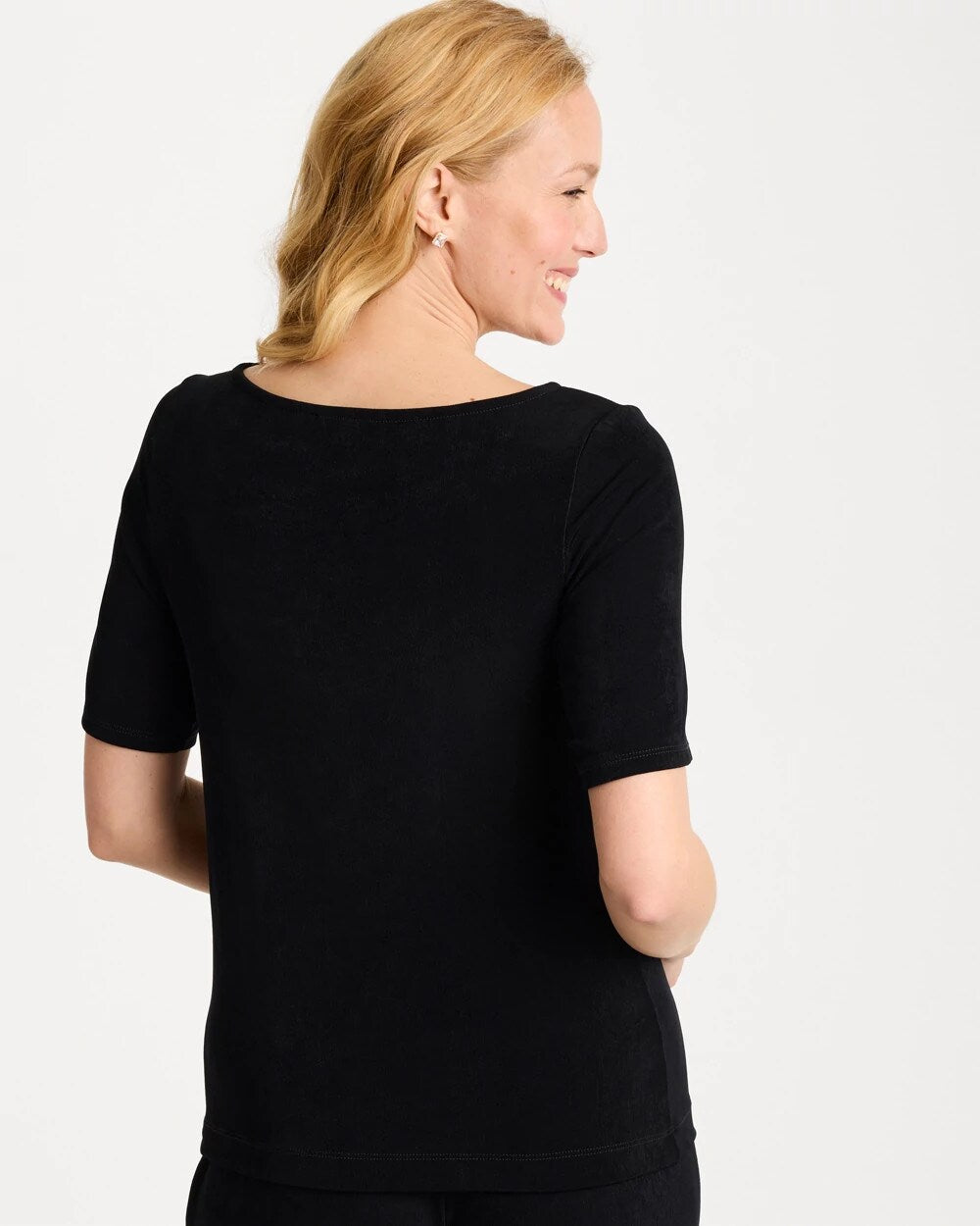 Travelers™ Jewelry Detail Top Travelers Black - Chico's