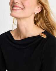 Travelers™ Jewelry Detail Top Travelers Black - Chico's