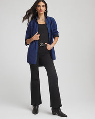 No Iron™ Slimming Striped Tunic Cobalt Stone - Chico's