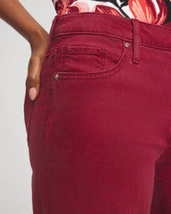 Girlfriend Wide-Leg Crop Jean Russet Red - Chico's