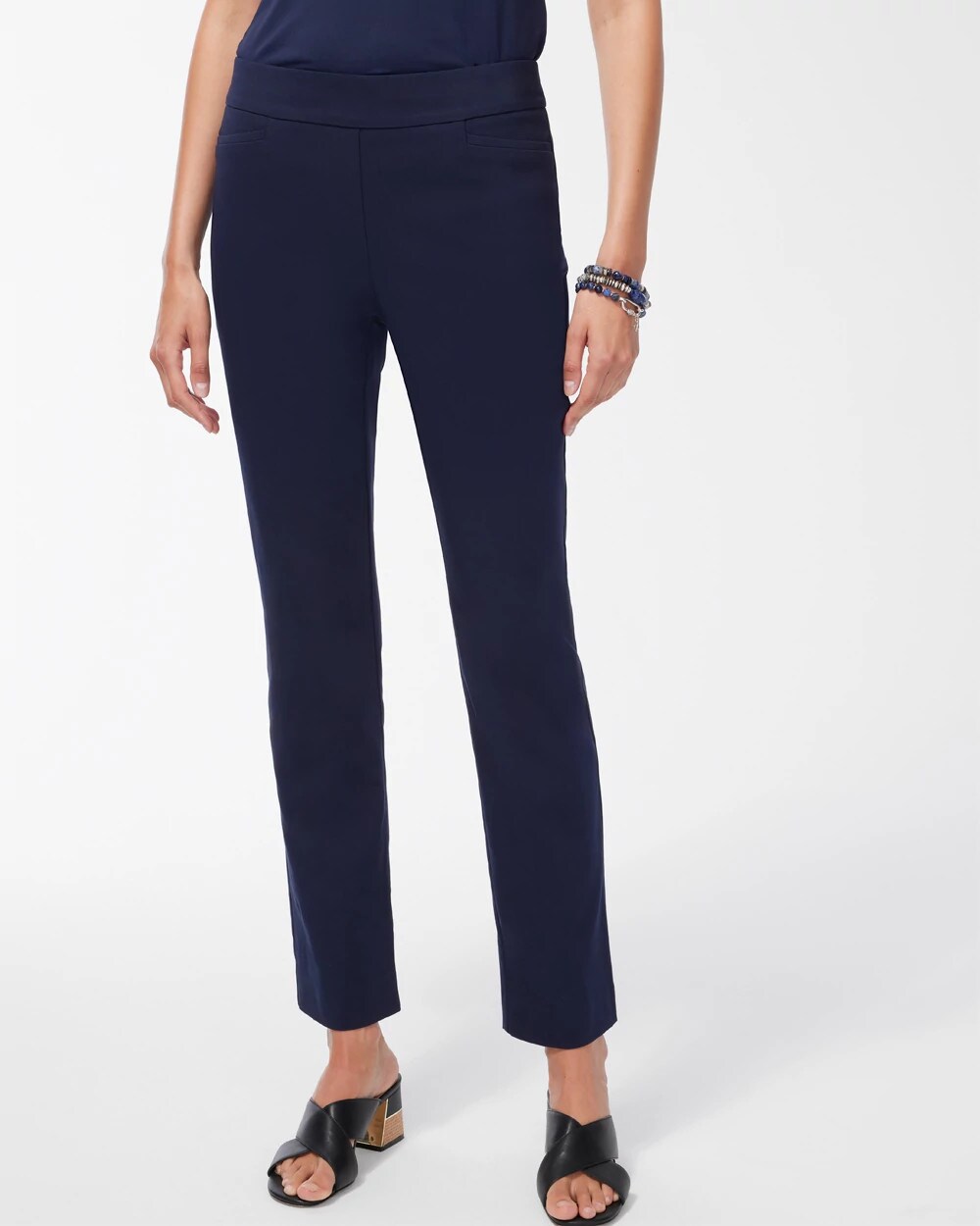 Brigitte™ Slim Pull-On Pants Ink - Chico's