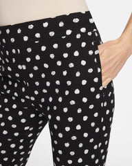 Sketch Dot Brigitte™ Straight Crop Black - Chico's